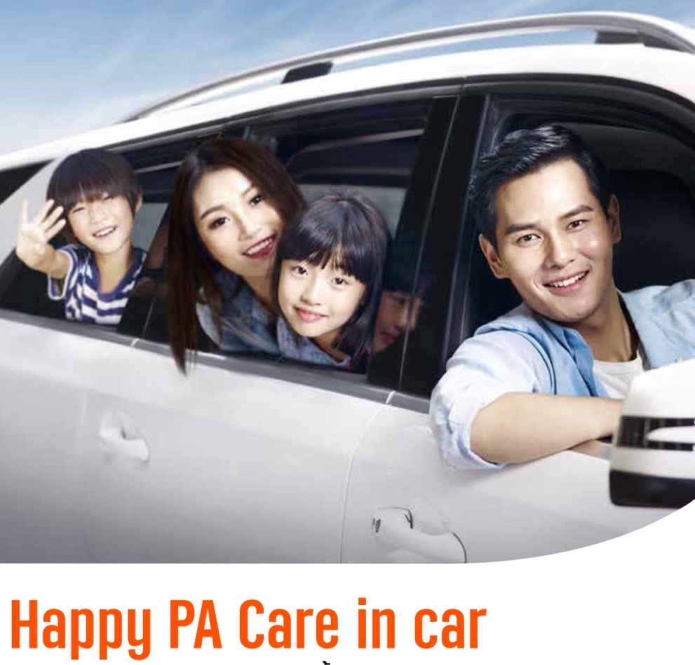 Happy PA Care in car